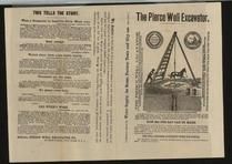 Pierce Well Excavator Co. - Version 1 - Front, Perkins Collection 1850 to 1900 Advertising Cards